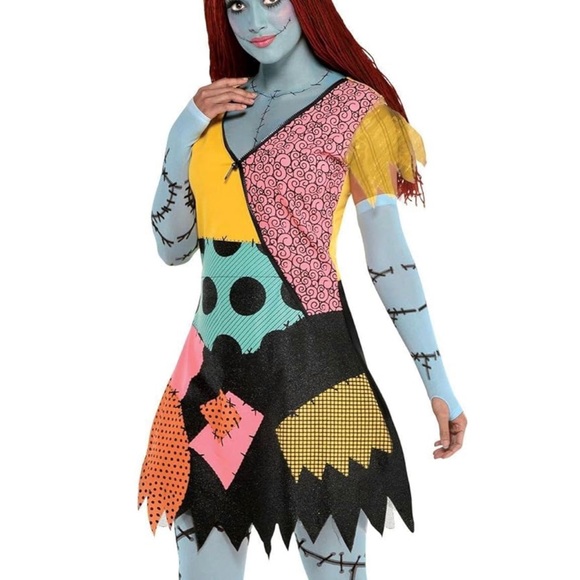 Sally Dress and Wig (standard size) - Picture 1 of 2